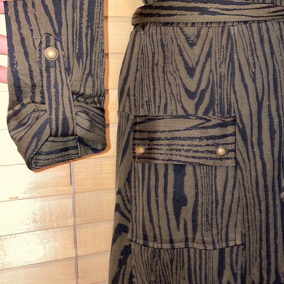 Diane Von Furstenberg Konya Marbled Wrap Dress - Picture 4 of 12